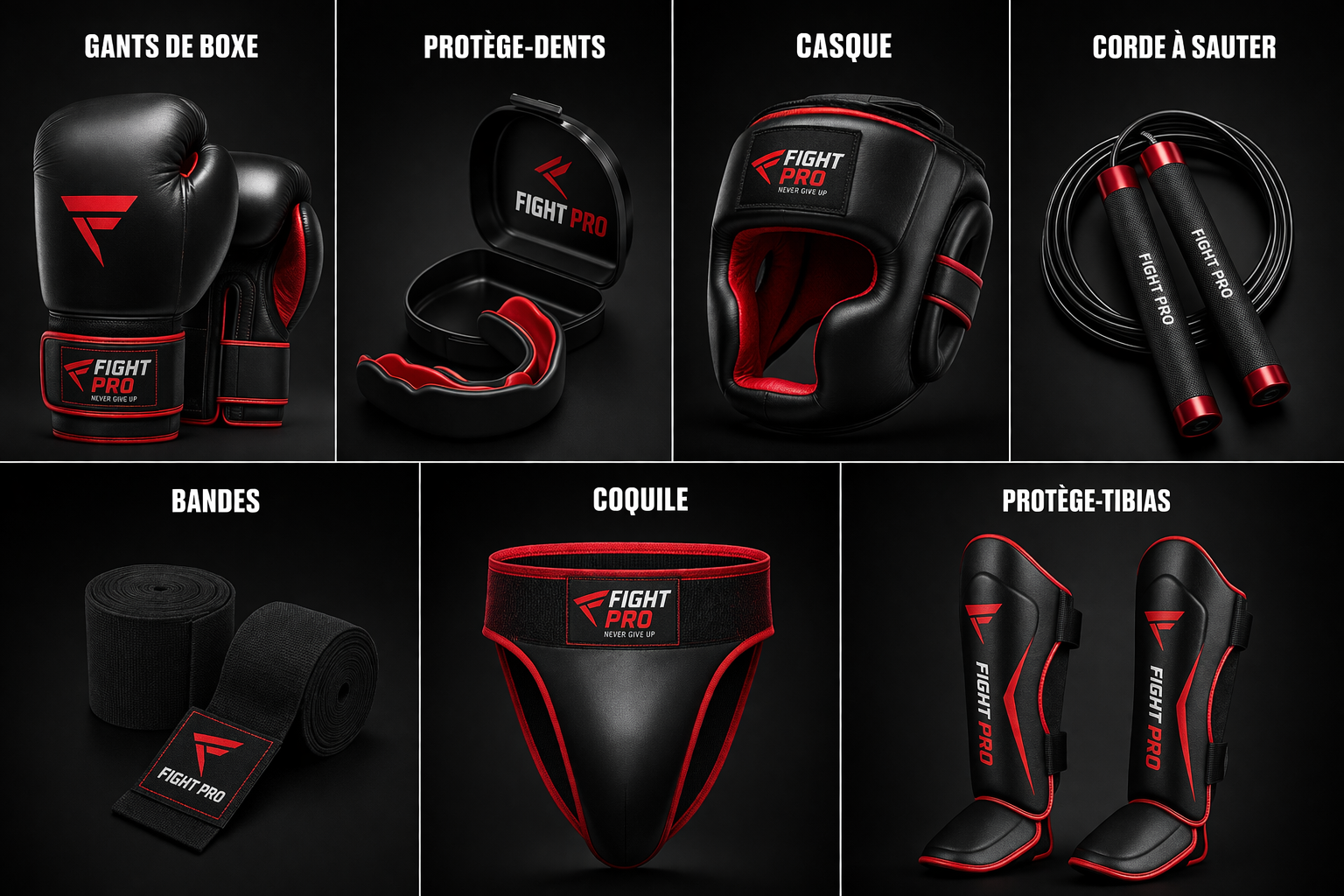 Equipement conseille Amari Boxing