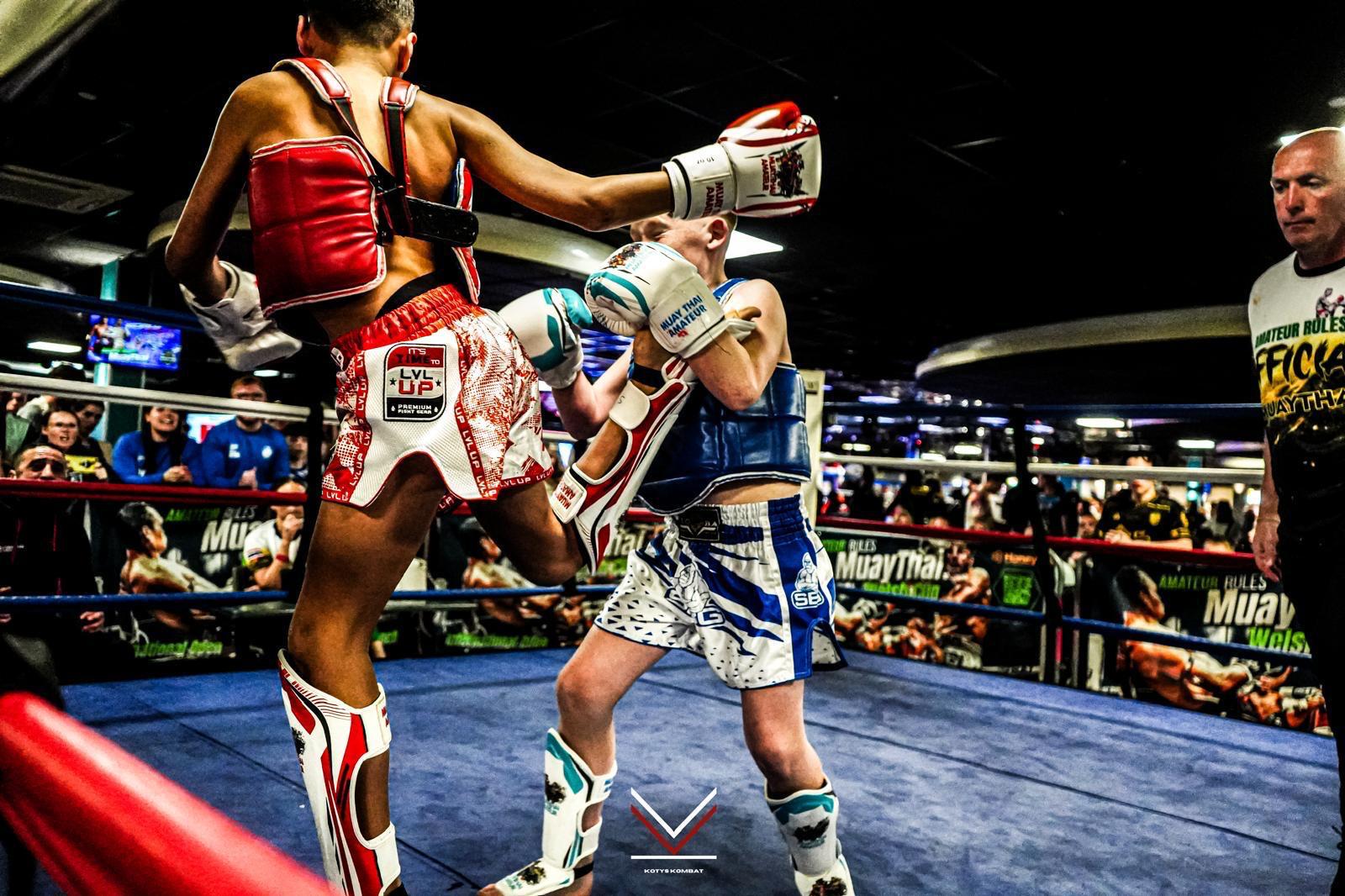 Amari Boxing en competition